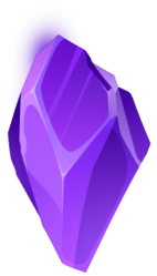 Purple diamond