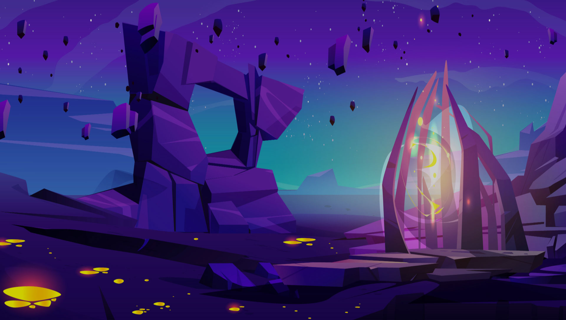 Blog background night